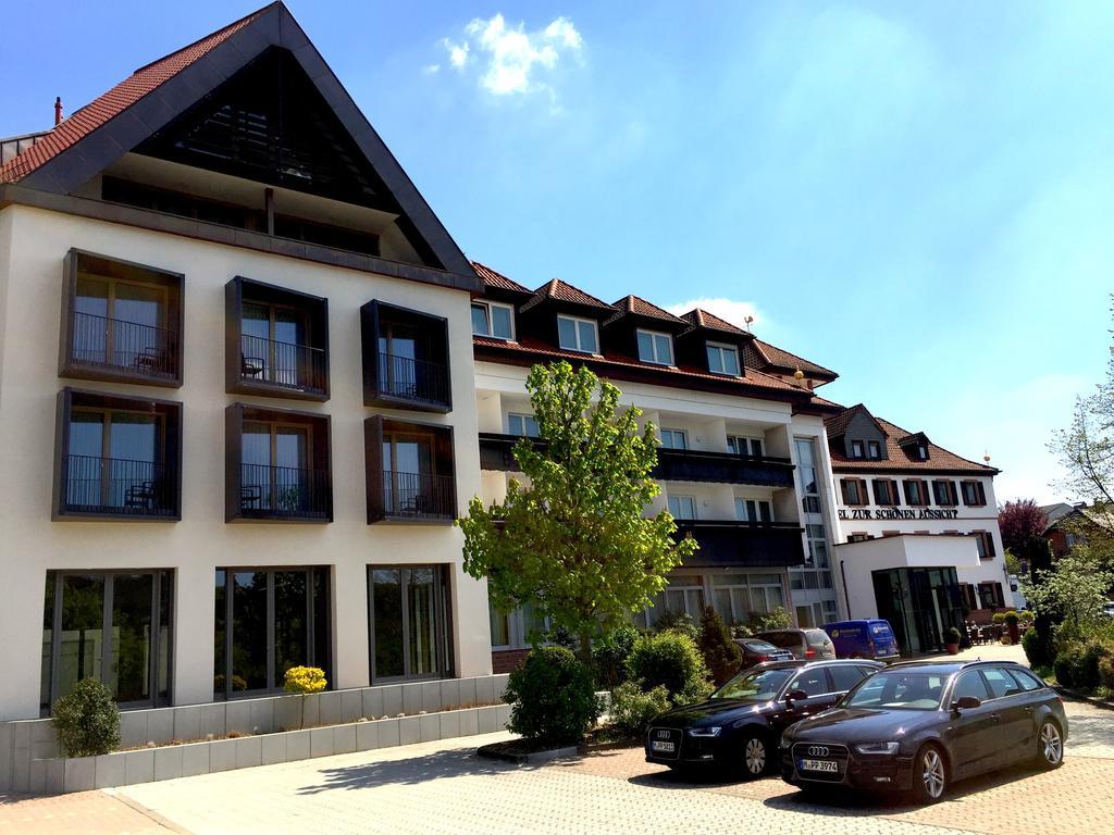 Hotel Zur Schoenen Aussicht Marktheidenfeld Bagian luar foto